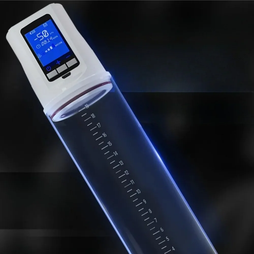 Male Penis Endurance Exercise Machine Air Pressure Device Pocket Male Stroker Electric Automatic Masturbator Safe Adult Toy 18+