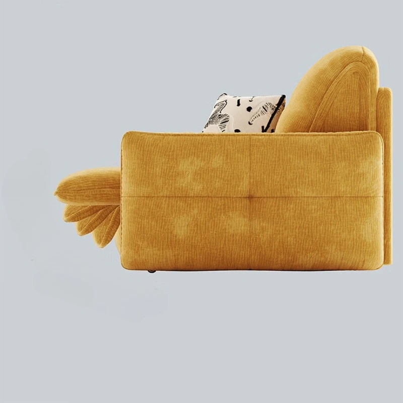 Electric retractable sofa bed, folding integrated dual-purpose, double small apartment puff sofa bed