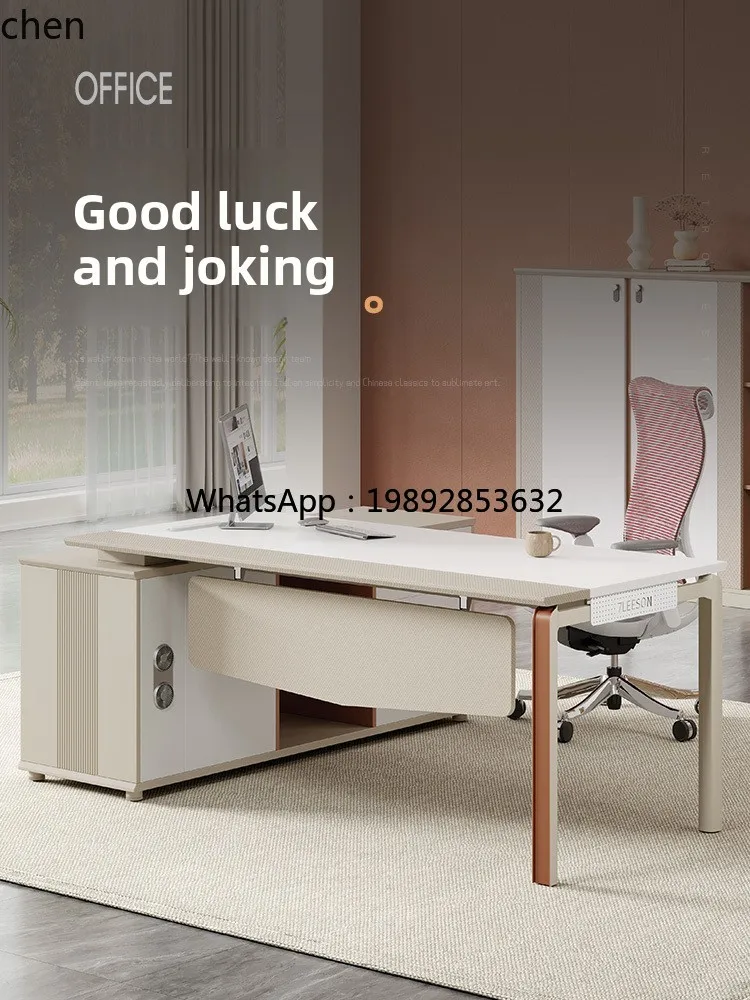 YFY  supervisor desk manager desk and chair combination simple modern single desk office furniture
