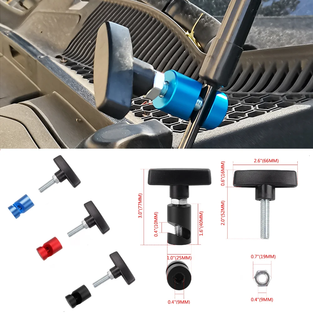 

Car Bonnet Lift Bracket Clips Trunk Tailgate Hydraulic Air Rod Anti-clip Tool Aluminum Alloy Retainer Car Tuning Accessories