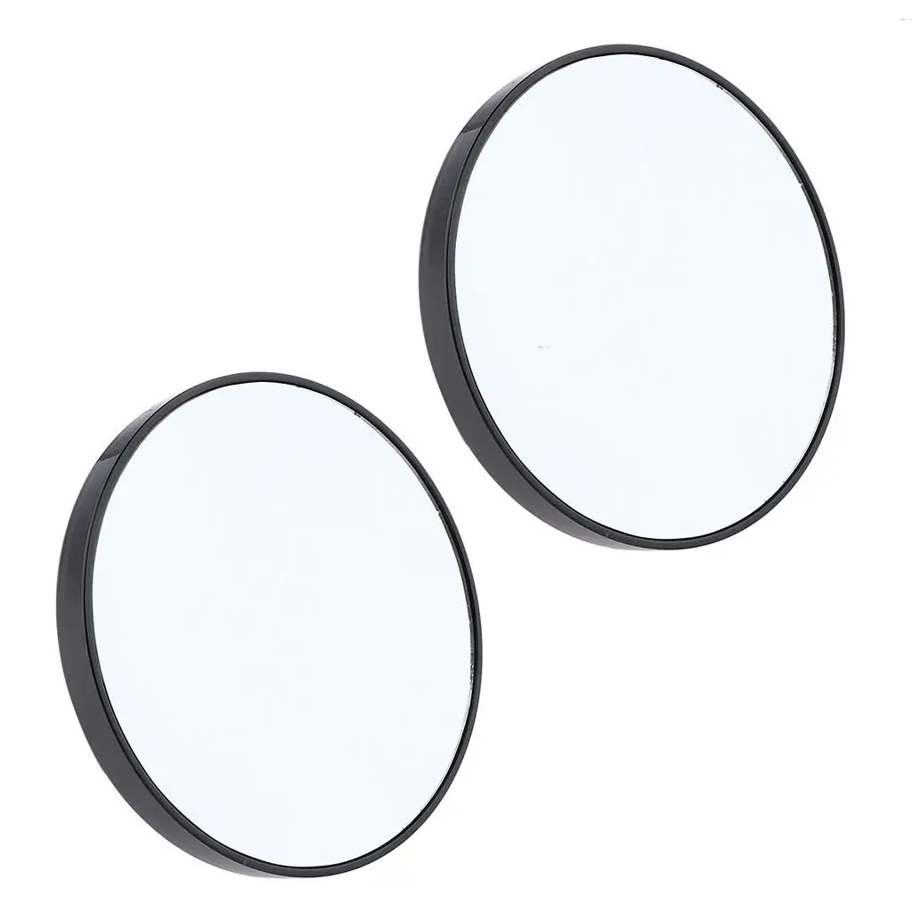 Makeup Mirror,15X Magnifying Travel Mirror Wall Suction Small Mirrors for Cosmetic,2 Pieces