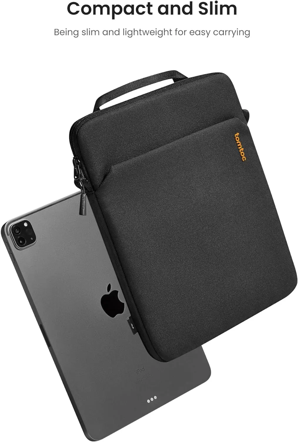 Imagem -04 - Bolsa de Ombro Leve com Acessórios Armazenamento Ipad Pro m4 m2 m1 Ipad Air 2024 Ipad 10 11 Tablet Armazenamento