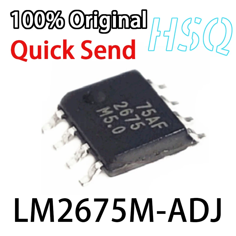 

1PCS Regulator IC LM2675M LM2675MX LM2675-3.3 5.0 ADJ 12 Patch SOP8 Original Quick-release