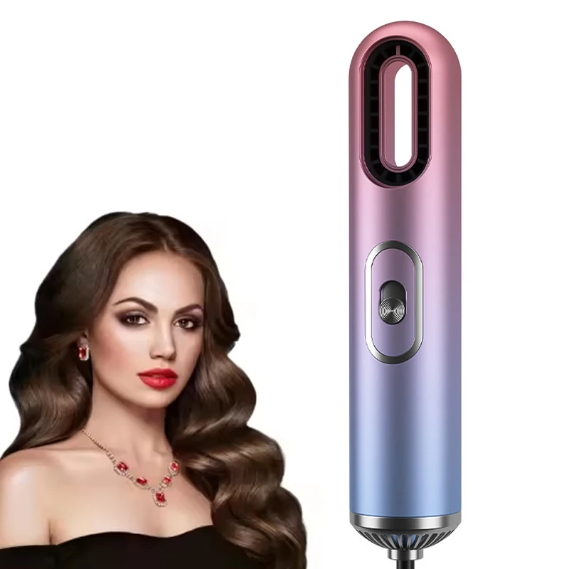 Venda quente sem folhas profissional vento rápido baixo ruído seco difusor privado íon processador de cabelo secador para salão casa