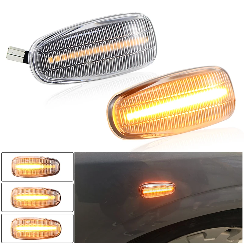 LED Turn Signal Lamp For Benz E-Class C-Class S-Class V-Class W208 CLK55 320 430 500 SLK230 Vito Vaneo Vario Side Marker Lights
