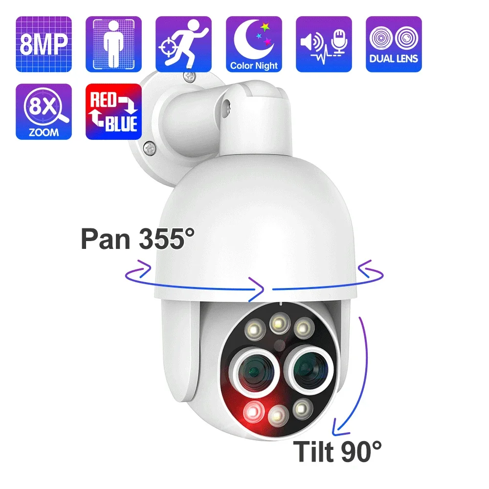 Techage 8MP Nuvem 8X Kasiшан Heiм 2.8Mm 12Mm Сеееƒрарасвумя обetzек senintek POE eusра vstжно onder onderdelenсно elemи arttдидиди킹킹킹킹킹킹킹킹킹킹킹킹킹킹킹킹킹