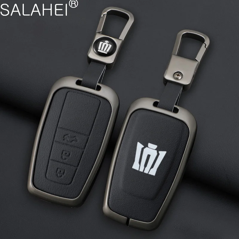 Zinc Alloy Car Key Case Cover Shell Holder For Toyota Corolla Prius RAV4 Crown Hilux Fortuner Camry Land Cruiser Prado CHR Altis