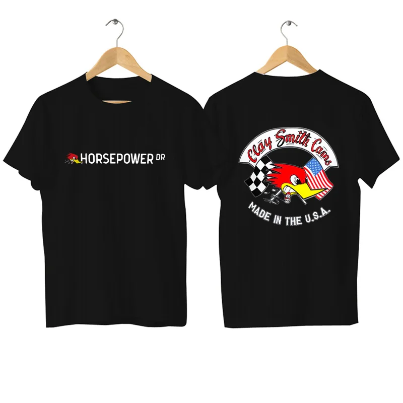 

2024 Men Mr. Horsepower T Shirt Casual Clay Smith Cams usa Anniversary T-shirt Graphic Sports Tops Breathable Streetwear S-3XL