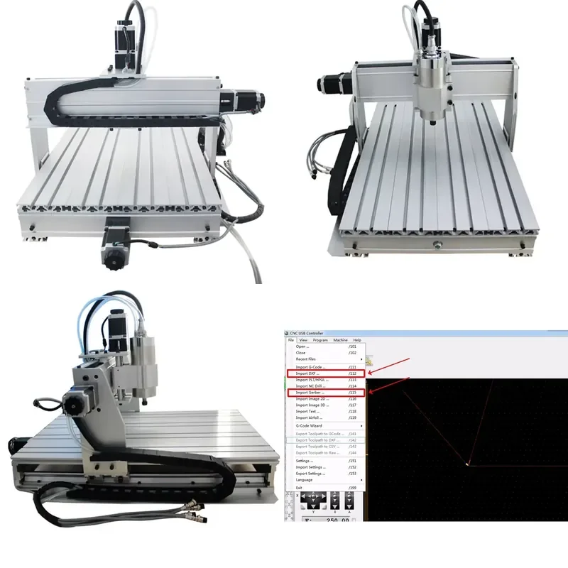 High Precision Ball Screw 6040 for Numerical Control Circuit Board Manufacturing Machine PCB