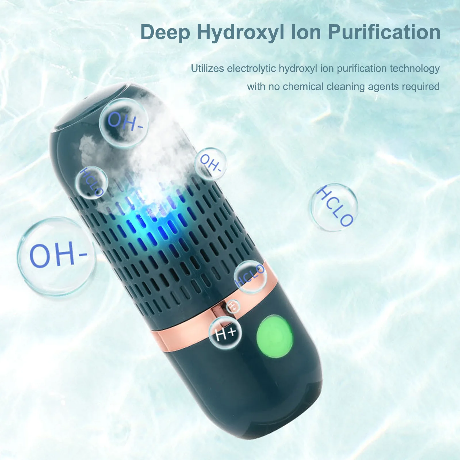 Fruit Cleaner Portable Fruit and Vegetable Purifier Cleaner Machine No Scrubbing for Cleaning Veggie Grains Rice Meat Seafood