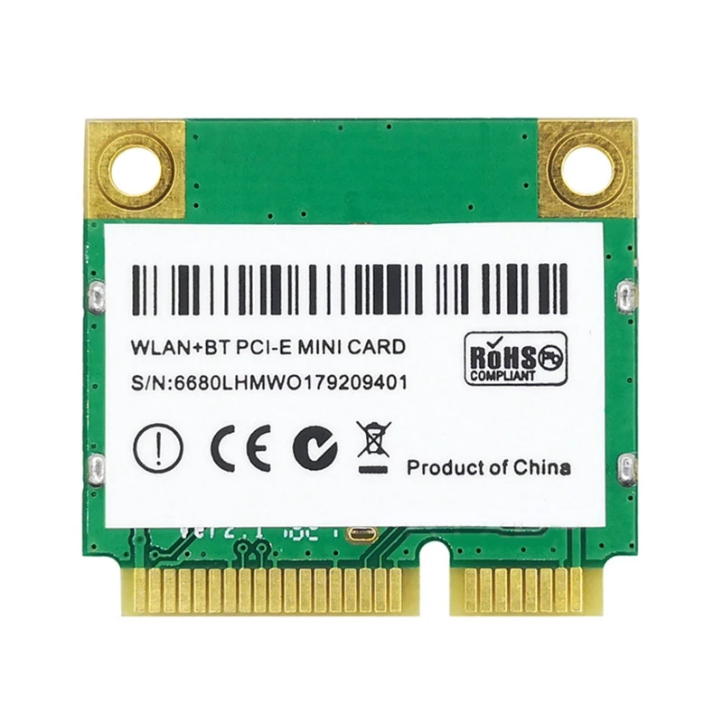 

Dual Band Wireless-AC 8265HMW Half Mini Pci-e Wireless Wifi BT-compatible 4.2 Wlan Card for intel For Asus Acer Dell 24BB