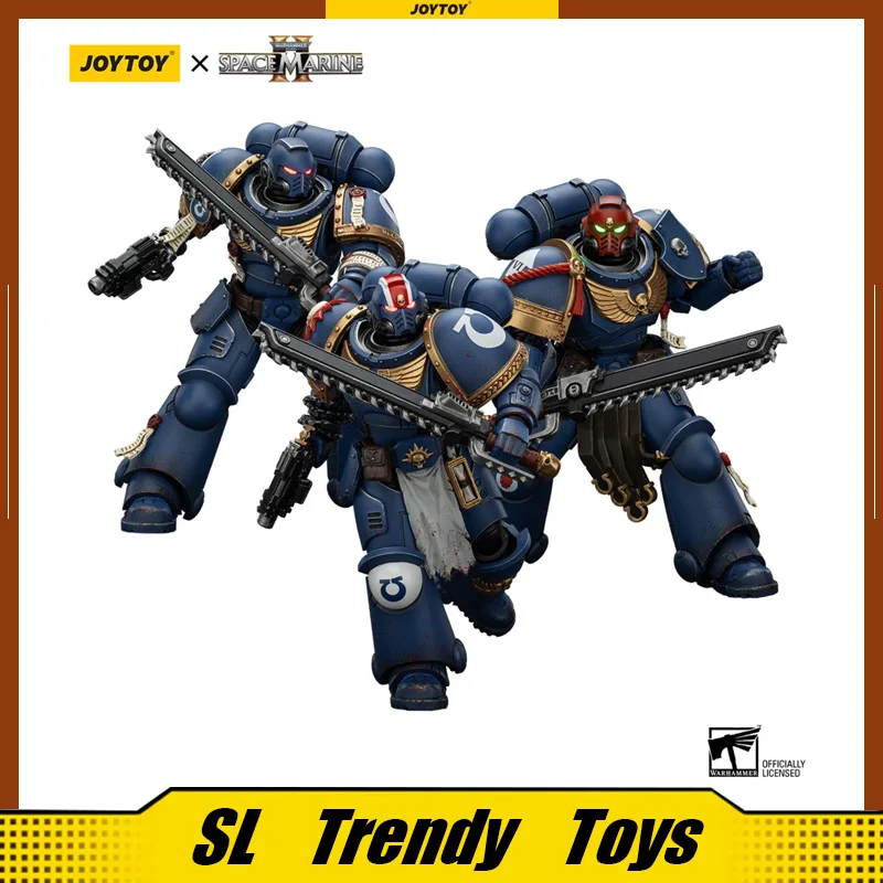 

[IN-STOCK]JOYTOY Warhammer 40K 1/18 Action Figures Ultramarines Lieutenant Titus&Gadriel&Chairon-Collectors Edition3PCS Model