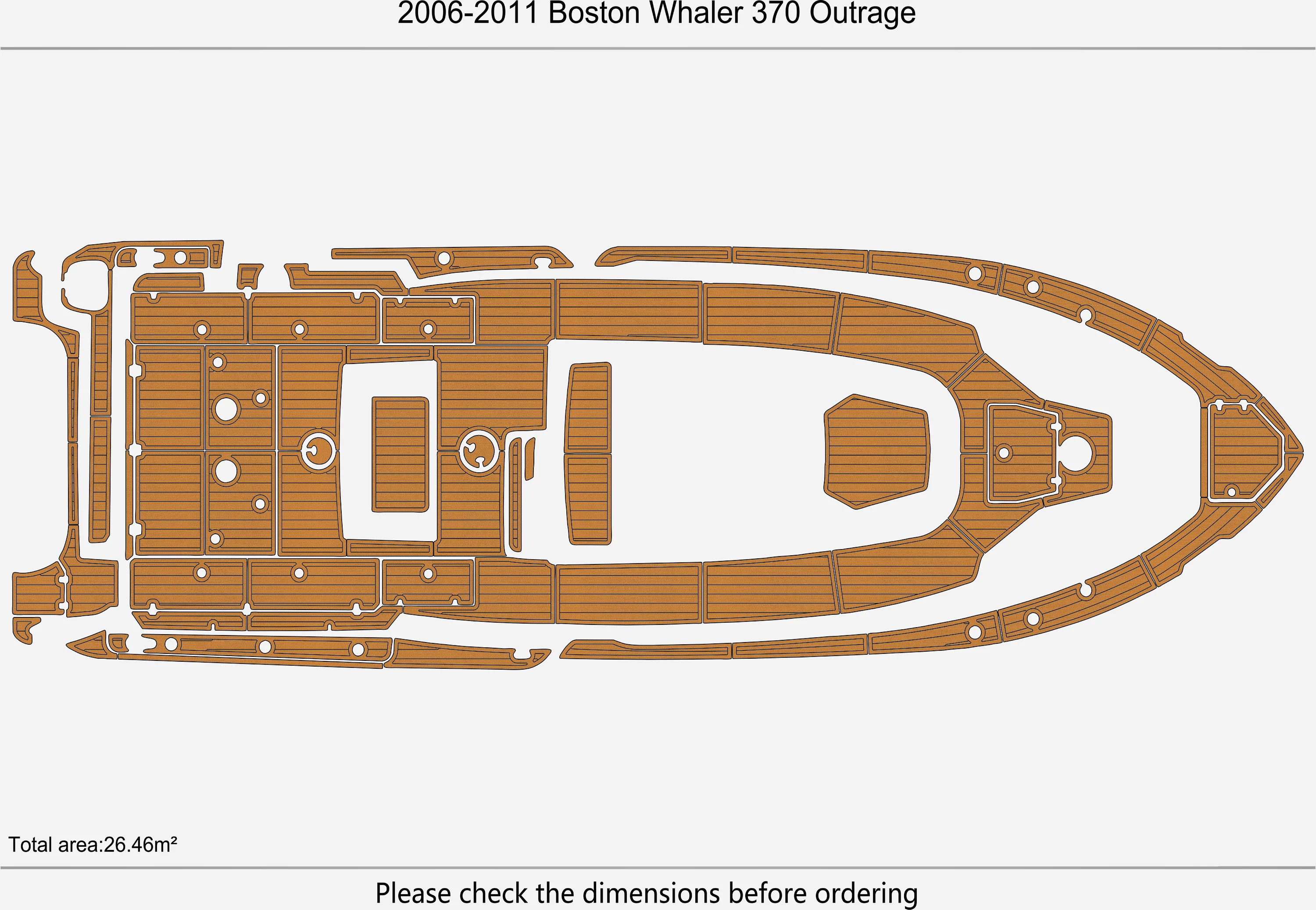 2006-2011 Boston Whaler 370 Outrage 1/4