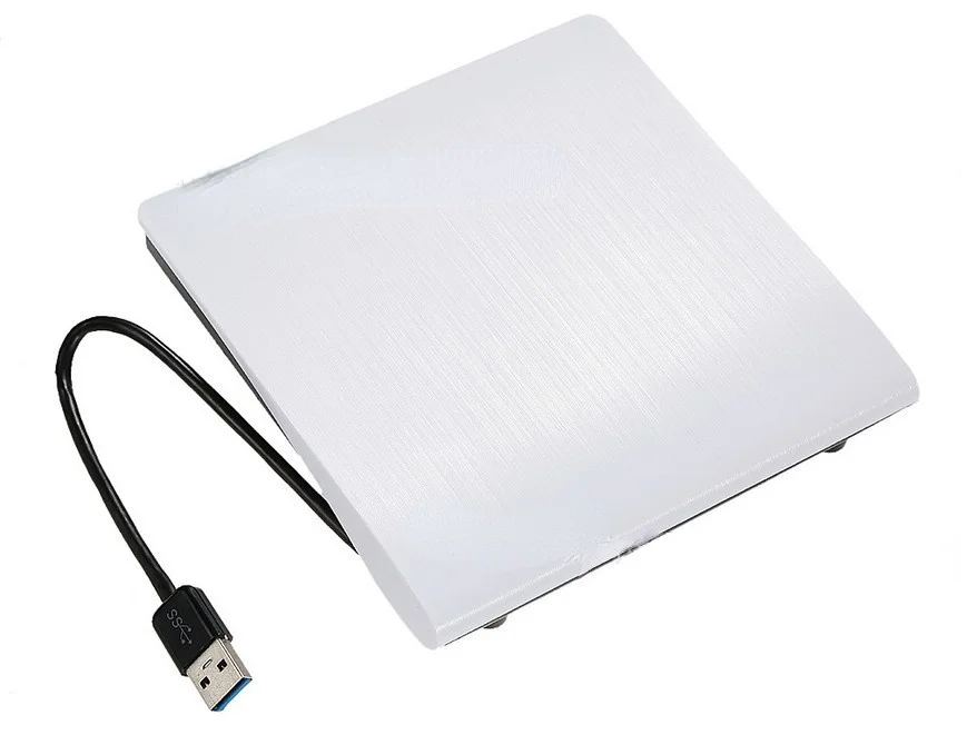 External USB 3.0 High Speed DL DVD RW Burner CD Writer Slim Portable Optical Drive for Asus Samsung Acer Dell Laptop PC HP