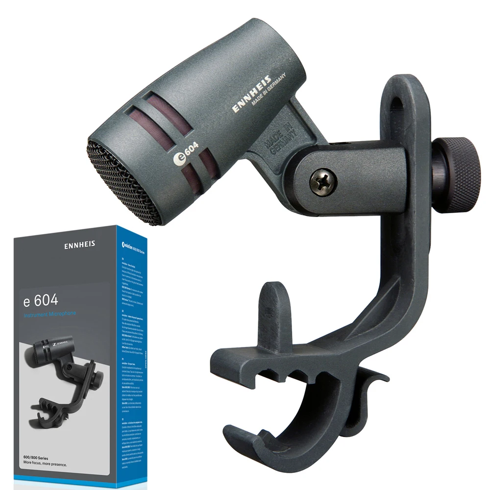 

Микрофон для ударных инструментов E604 серии Tom Snare Evolution, кардиоидный, проводной, с креплением на клипсе для профессиональной записи