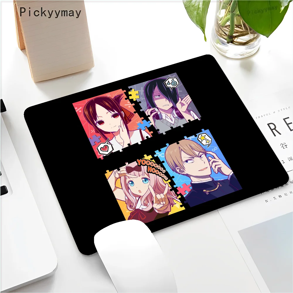 LOVE IS WAR Mousepad Small Office Computer Desk Mat Table Keyboard Big Mouse Pad Laptop Cushion Non-slip Deskpad Home Decor