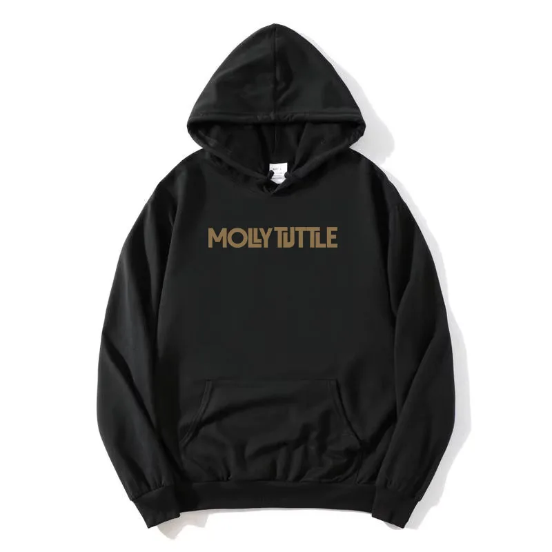 

Molly Tuttle Logo Printing Hoodies Long Sleeve Fashion Hooded Sweatshirts Casual Autumn Fleece Female Pullovers Streetwear Women