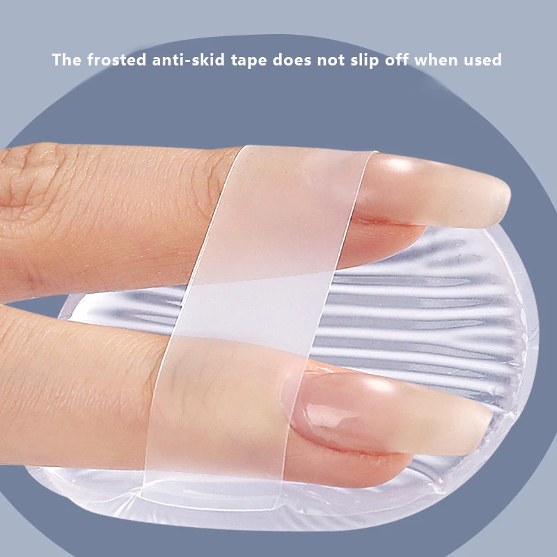 1 pçs transparente silicone gel pó puff esponja rosto esconder cosméticos puff acessórios para fundação bb creme sem pó