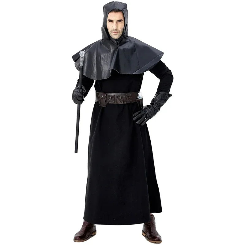 Роскошный костюм для косплея доктора чумы для взрослых, костюм Шнабель, костюмы на Хэллоуин для мужчин, карнавальная вечеринка для взрослых, нарядная одежда