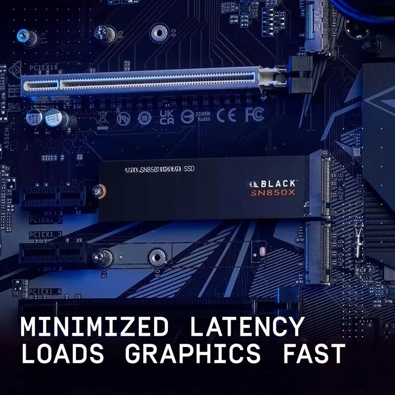 4Tb Sn850X solid state drive, built-in game drive, M2 2280, speed up to 7300 MB