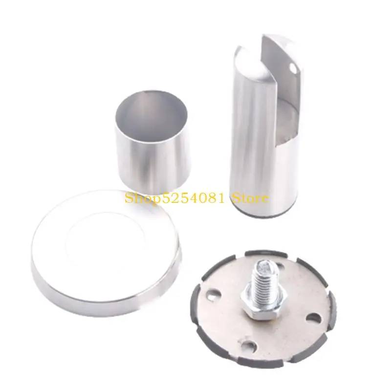 

AXYC Multitool Partition Support Foot Stainless Steel Glass Fence Clamp for Toilet