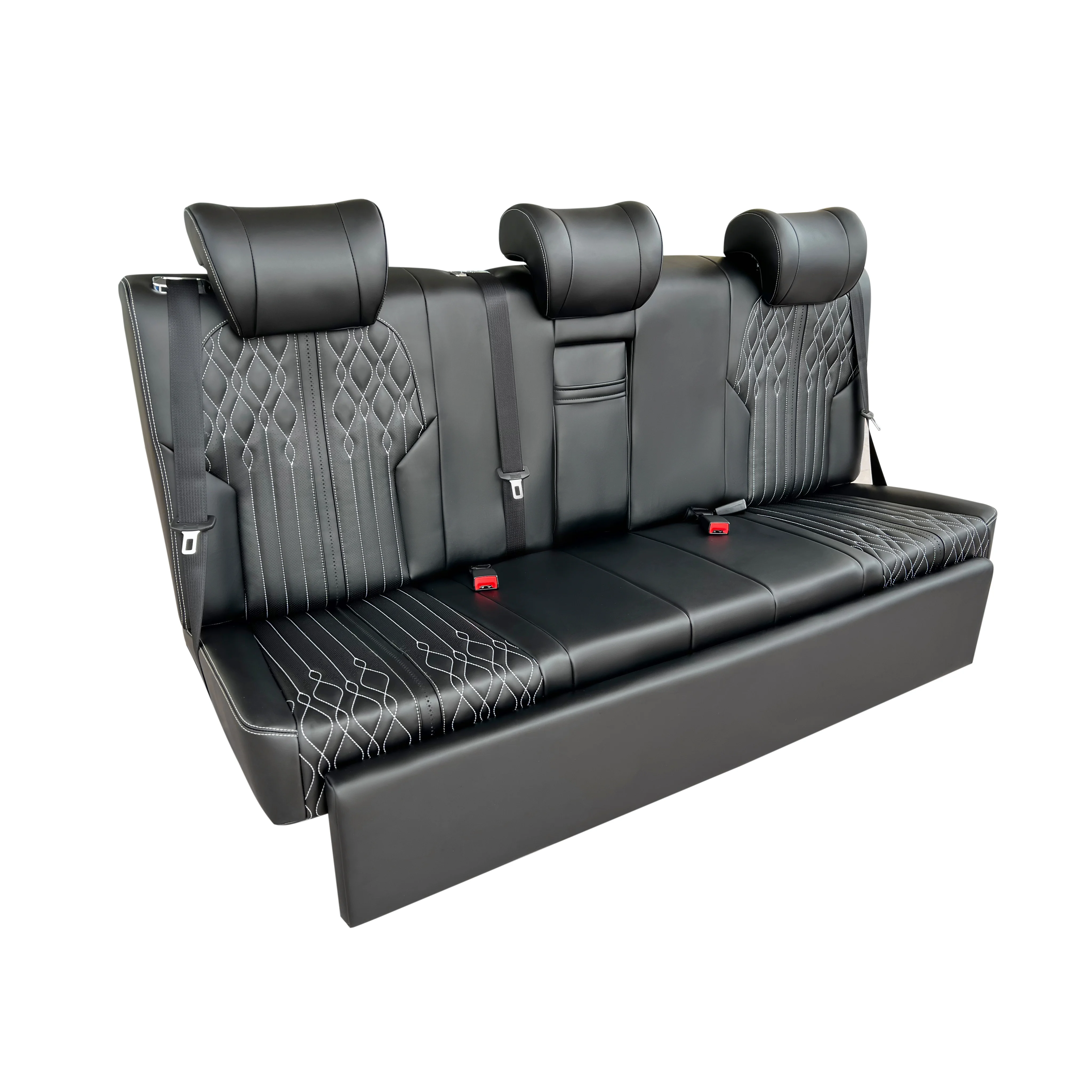

VIP Luxury Auto Passenger Seat Bed Multifunctional Folding Car Sofa Bed for MPV RV Motorhome Interior Upgrade