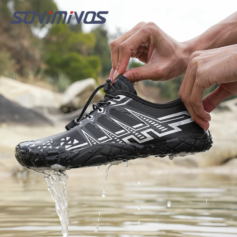 

Мужская и женская обувь для босиком, мужские водные кроссовки, легкая пляжная обувь для прогулок, женская быстросохнущая обувь для водных видов спорта