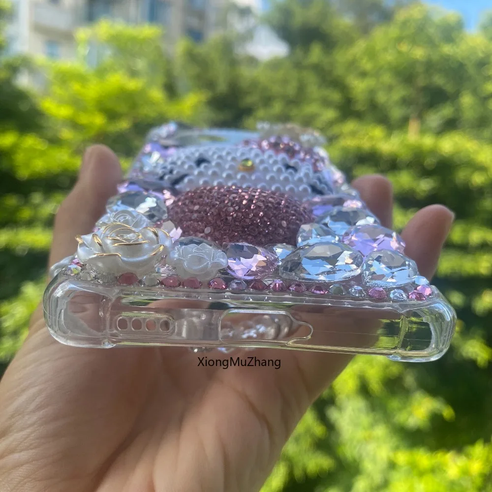 Für Honor Magic 7 Lite 7 Pro 6 Pro 5 Pro 4 Pro 3 Sanrio Diamant Strass Hallo Kitty Telefon Fall für Honor 8 Lite 6 5 Lite 4Lite – Detail 11
