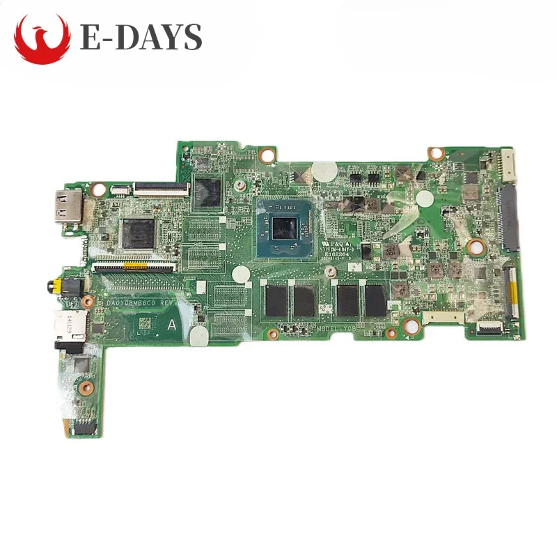 For HP Stream 13-C Laptop Motherboard DA0Y0BMB6C0 Notebook Mainboard With N2840 CPU 2G RAM 32G SSD 100% Tested Okhigh Quality