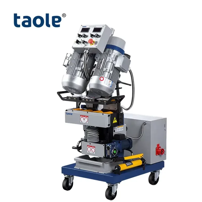 2026 CE Auto Feed Beveler Steel Plate Edge Milling Beveling Chamfering Machine at Good Price TMM-80A