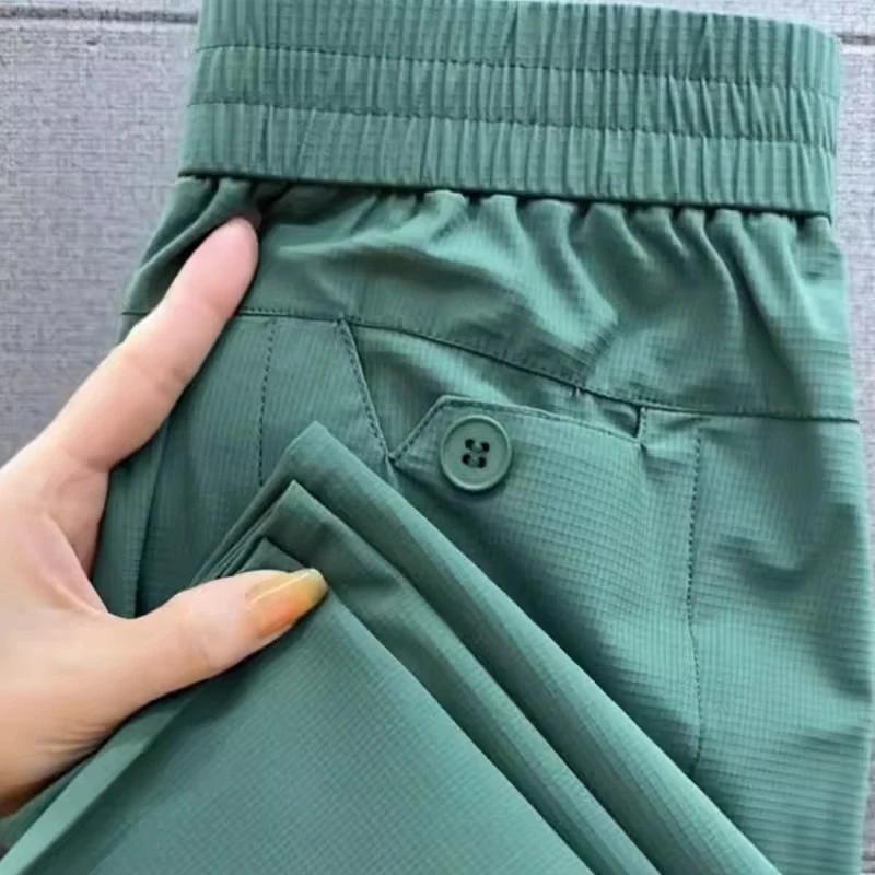 Qui Dry damessportbroek lente herfst dunne losse afslankende kleine maat negen punten casual harlan wortelbroek