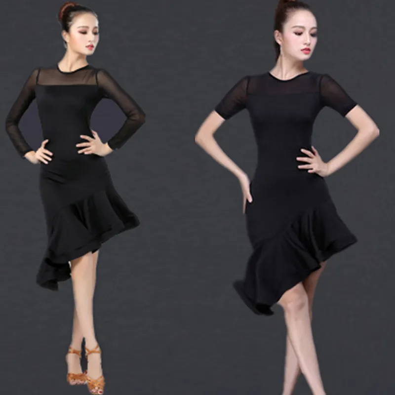 

Latin Dance Costumes Women's Adult New Practice Clothes Spring and Summer Performance Dance Latin Dance Dress