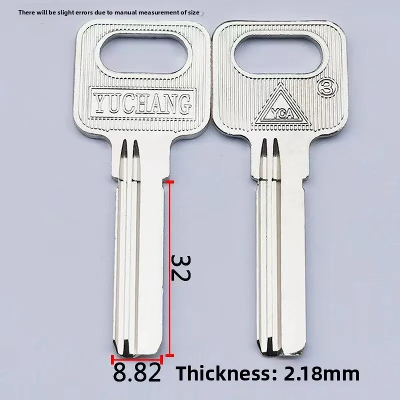 

30PC Original Big Handle No. 3 and No. 2 Full Copper Bailey Key Embryo AB Lock Key Embryo