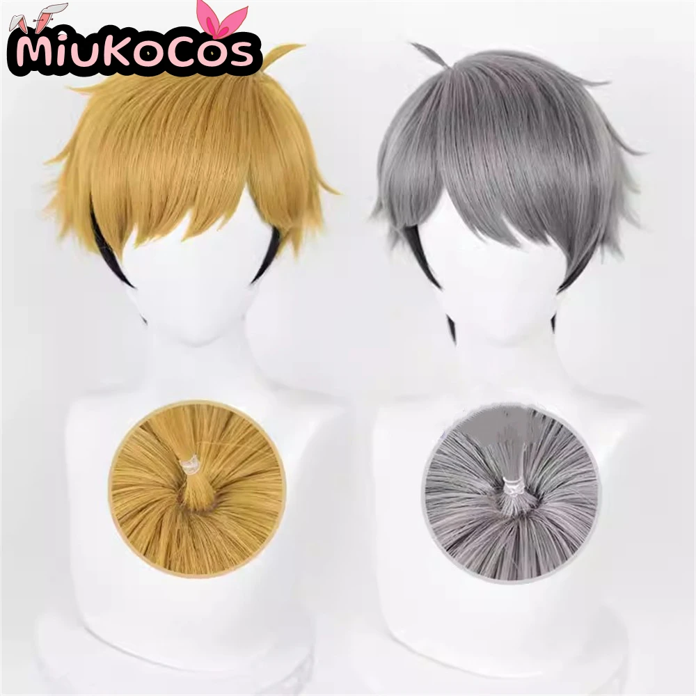 IN STOCK Miya Osamu Miya Atsumu Cosplay Wig MiukoCosplay Anime Haikyu!! Cosplay 2