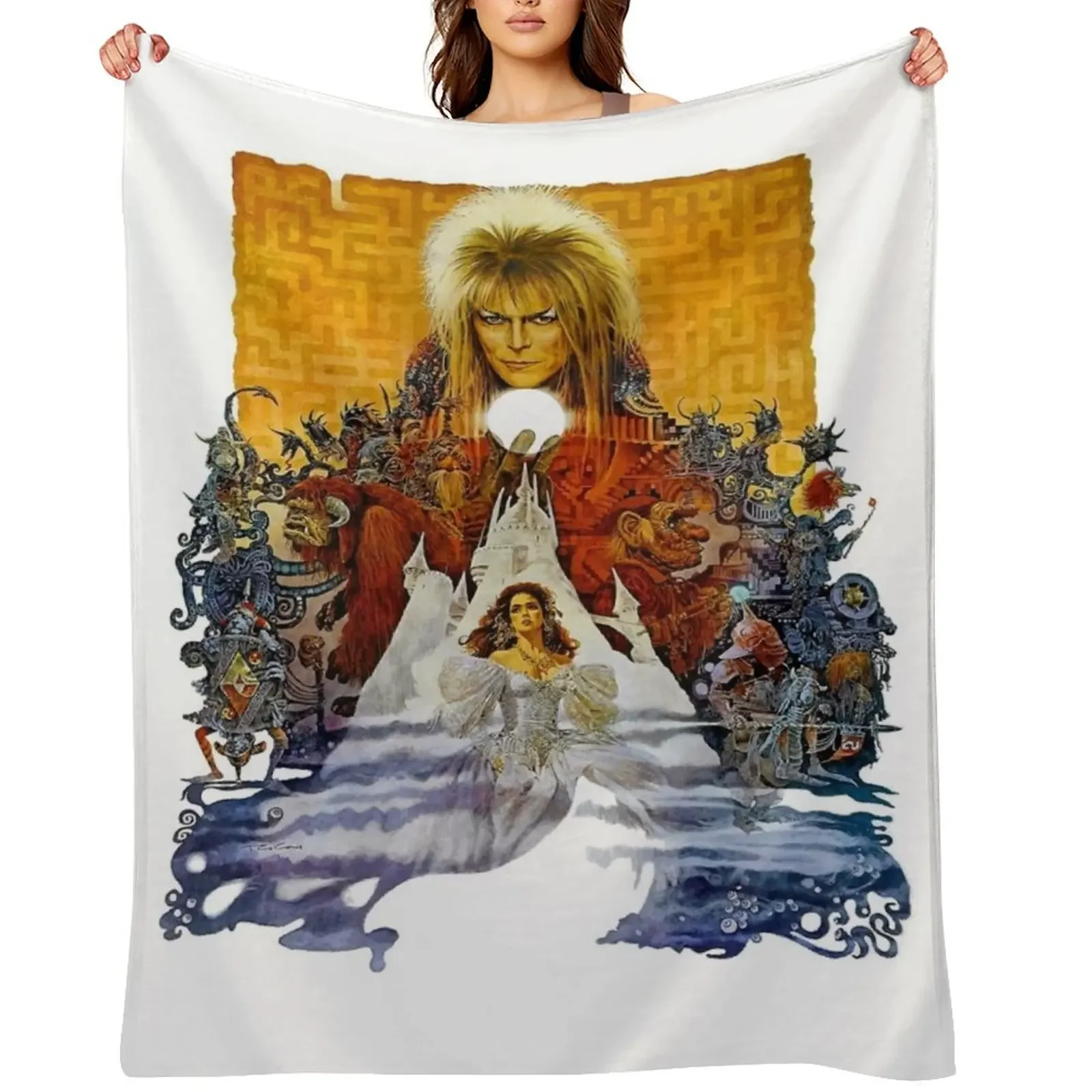 

The Realm of the Goblin King Throw Blanket warm winter Sofa for winter Plaid on the sofa Blankets