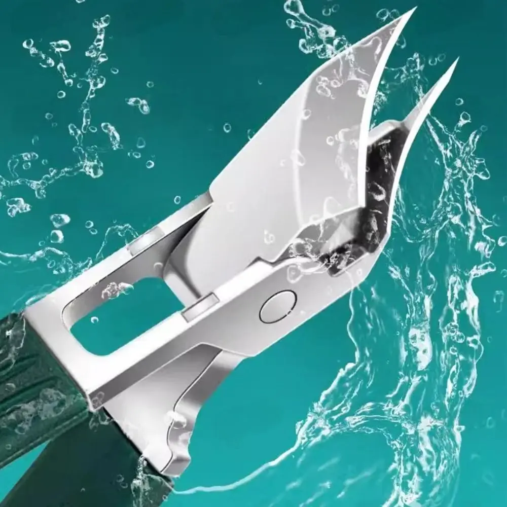 جديد مكافحة سبلاش حافة مائلة مسمار المقص الفولاذ المقاوم للصدأ النسر منقار نام أظافر أدوات المائل تو مسمار قادين