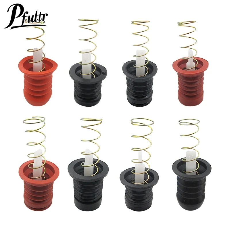 1Pcs Universal Washing Machine Water Drain Valve Plug Water Sealing Rubber Pad Drain Valve Spring Fittings