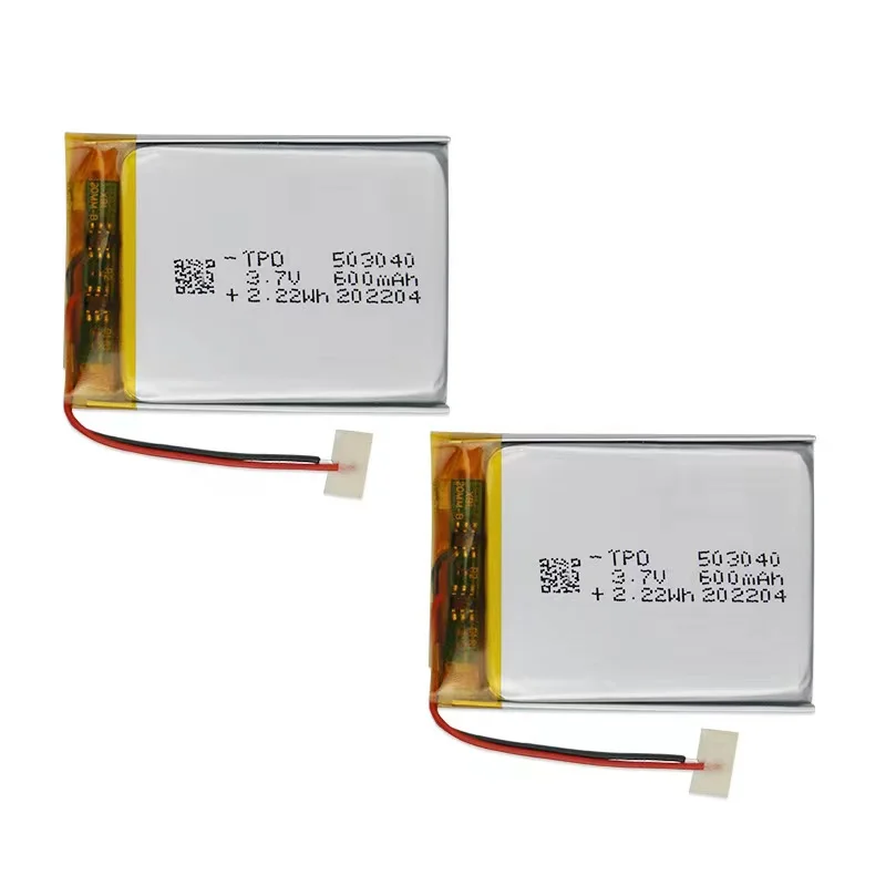 buy more will cheap 503040 polymer lithium battery 3.7v-600mah dash cam atomizer manufacturer wholesale lithium battery