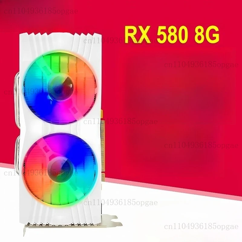 RX580 RX590 8G 2048SP Single HDMI Interface High-end Graphics Card - view 6