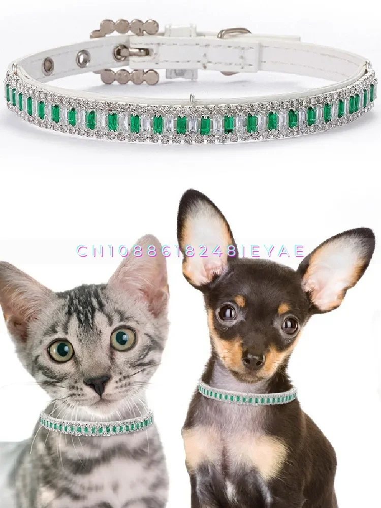 

Pet Collars Leather Dog Collar Maljas Yorkshire Terrier Puppy Necklace Dogs Accessories Cat Collar Kitten Accessories