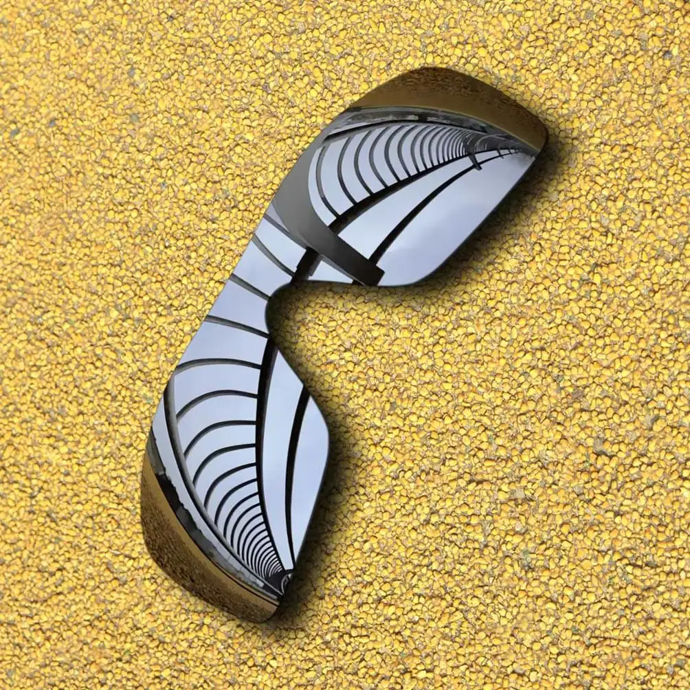 Silver Mirrored Pol…