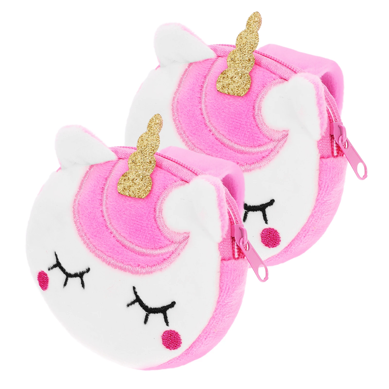

2Pcs Coin Purse Unicorn Slap Bracelets Lightweight Comfortable Kids Party Favors Cartoon Wrist Toy Creative Bags Safe Skin Soft