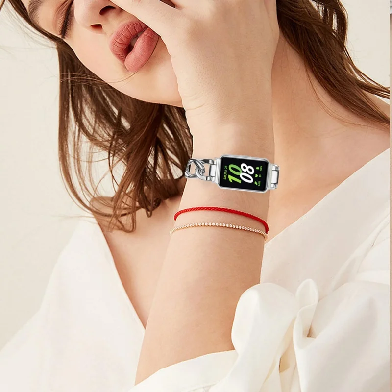 Сменный ремешок для Samsung Galaxy Fit 3, браслет, браслет из нержавеющей стали, цепочка для Samsung Galaxy Fit 3, ремешок для часов