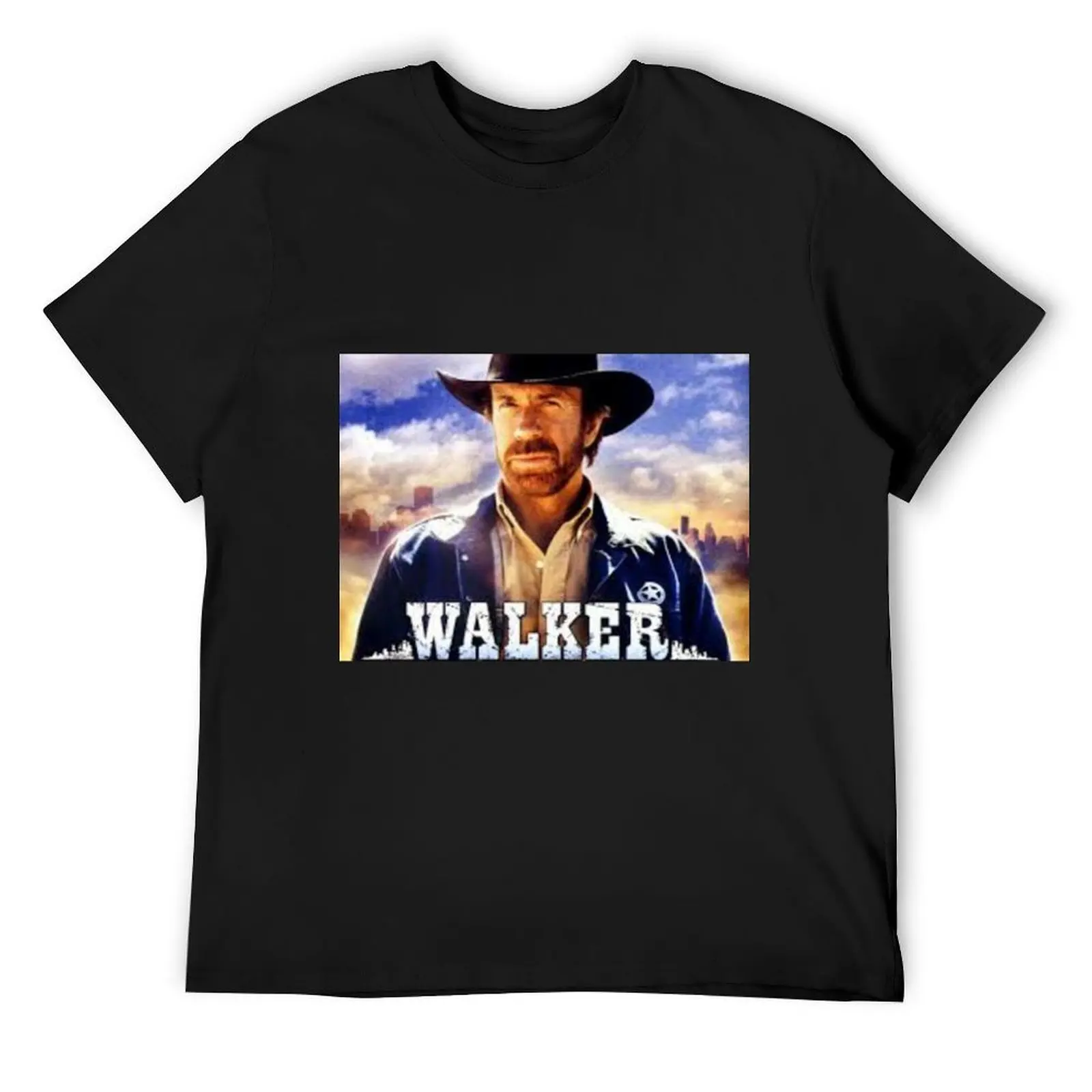 walker Texas ranger T-Shirt graphic tee shirt street wear sublime summer clothes men clothings