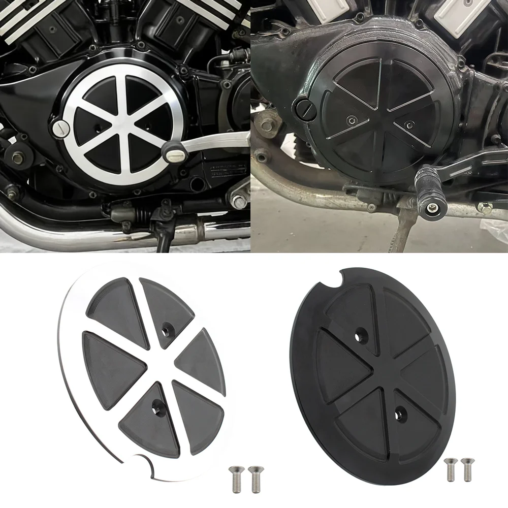 

Vmax1200 Motorcycle CNC Left Side Engine Clutch Protective Cover for Yamaha V-max Vmax 1200 Vmax-1200 1995-2007