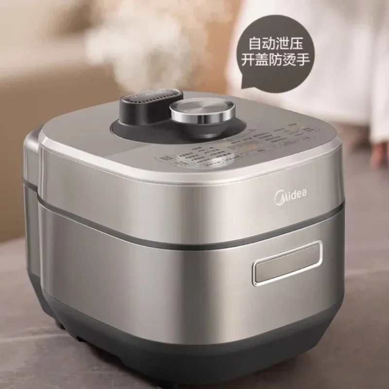Speed Sensitive Electric Pressure Cooker  Intelligent Automatic Stainless Steel Pressure Rice Cooker 5L Double Galls 220V
