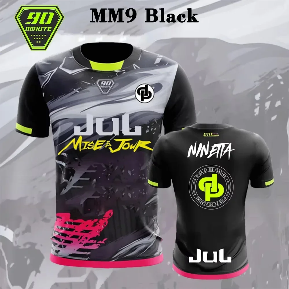 Julio - camisetas impresas en 3D de la serie de 90 minute para hombres y mujeres, nuevo traje de cursas de moda al aire libre #1