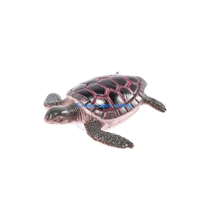 090B 12pcs/set Simulation Animal Tortoise Figures Model Halloween Jokes Trick Ki