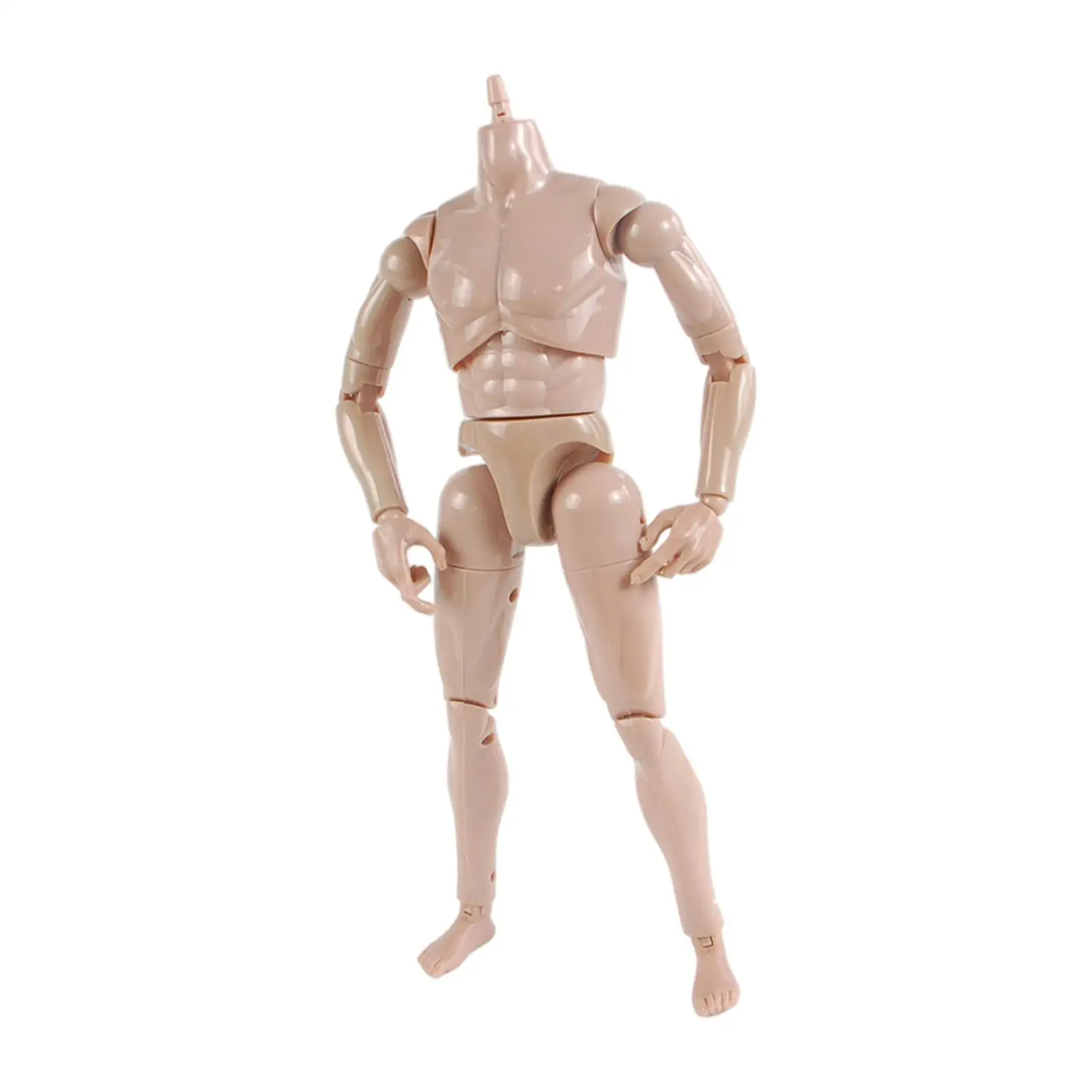 12 inch Male Muscular Body Realistic Toys Doll for Photography Arts Most Head Sculpt