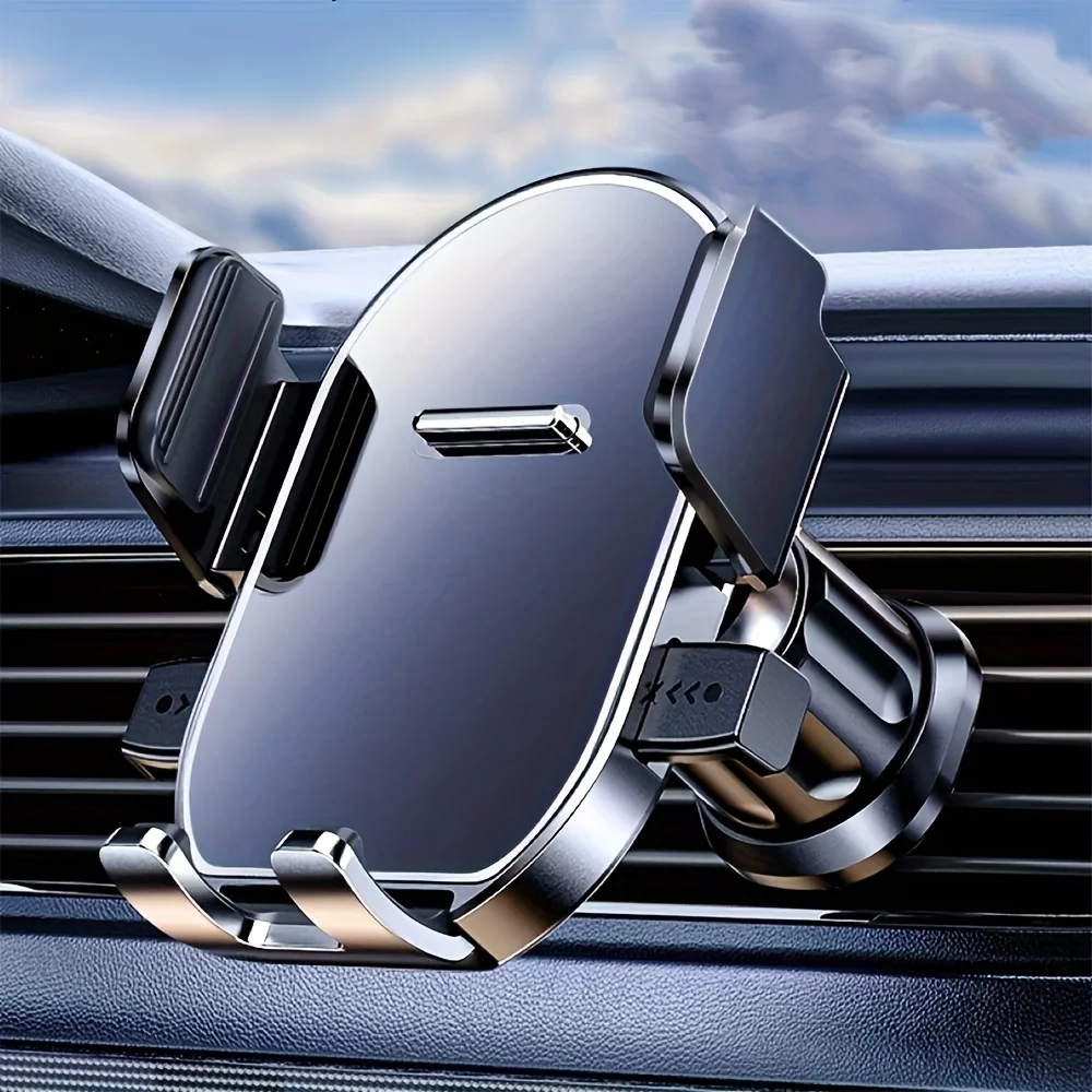 

Universal Car Phone Holder With Ventilation Hook For 360 Degree Rotation Installation Anti Shake Supports All Phone